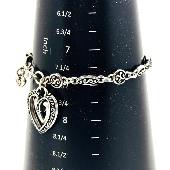 Brighton Ellington Silver Tone Heart Bracelet - Picture 11 of 11